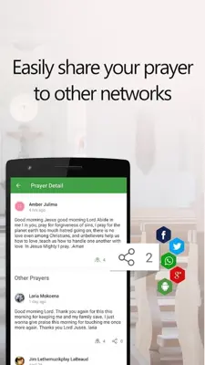 Prayer android App screenshot 1