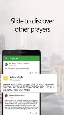 Prayer android App screenshot 2